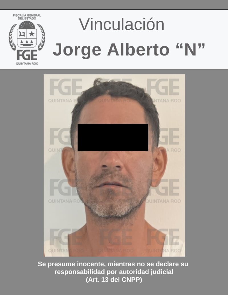 FGE de Quintana Roo obtiene vinculación a proceso para un sujeto por el delito de feminicidio en grado de tentativa en Benito Juárez