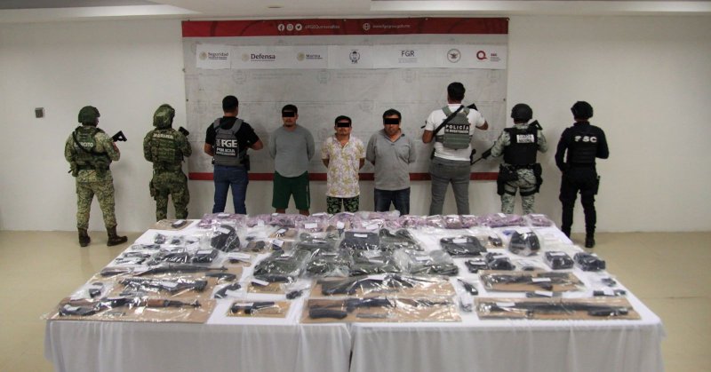 Captura Grupo Interinstitucional a José Benjamín “N”, alias “El Cuervo”, objetivo prioritario del Atlas Delictivo y líder de un grupo criminal generador de violencia en Tulum
