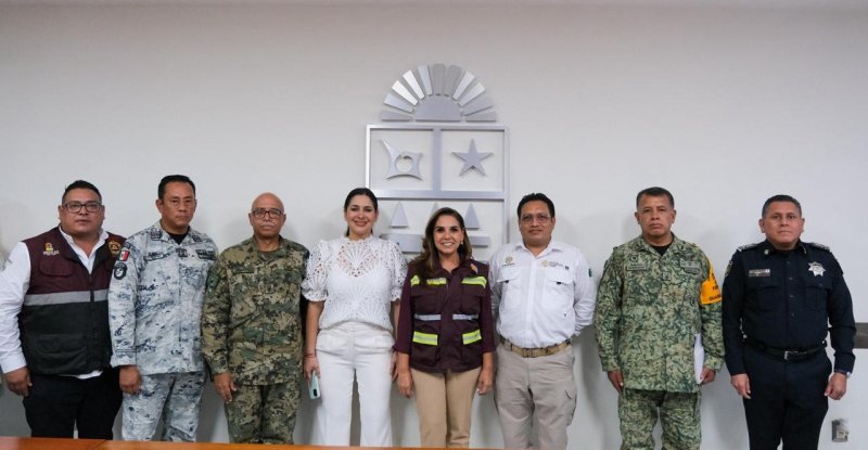 Instala Mara Lezama Comité Operativo para la Temporada de Lluvias y Ciclones Tropicales 2025 en Quintana Roo