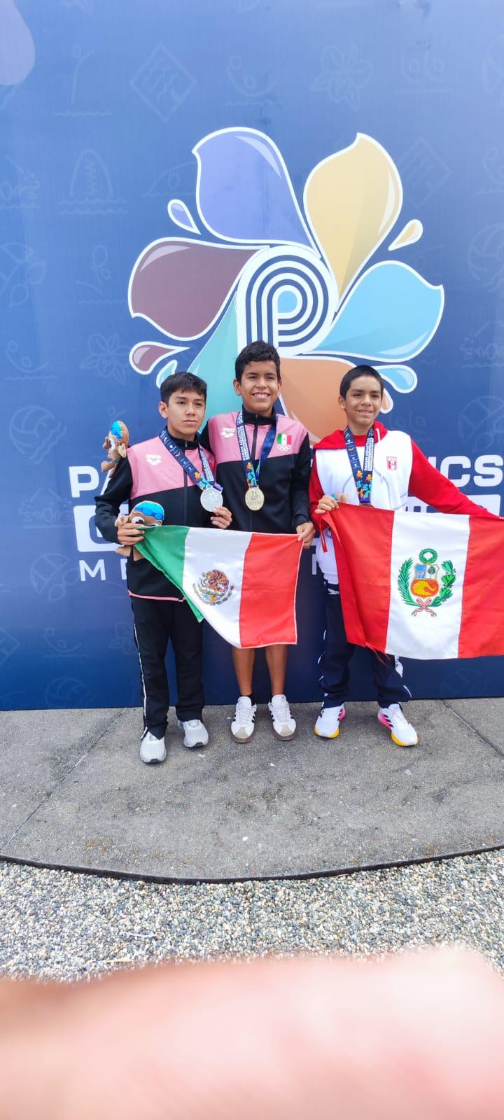 Conquista el nadador Iker Galindo medalla de oro para Quintana Roo y México en los Panam Aquatics 2025: CODEQ