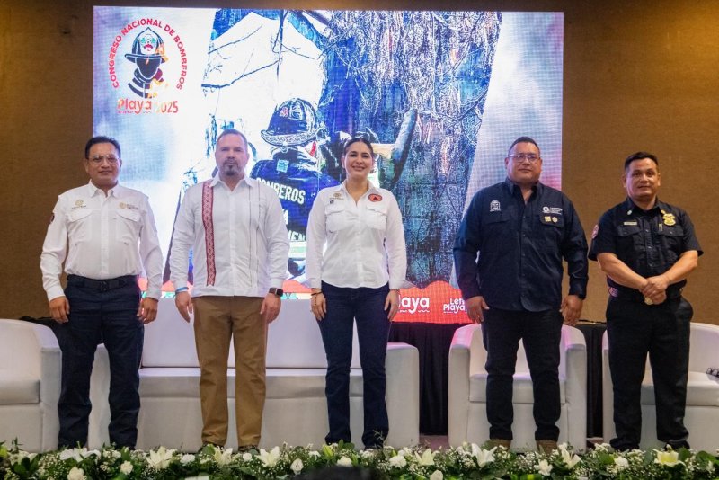 El municipio se consolida como referente nacional en prevención y rescate, señala la Presidenta Municipal ante bomberos de diversos estados del país