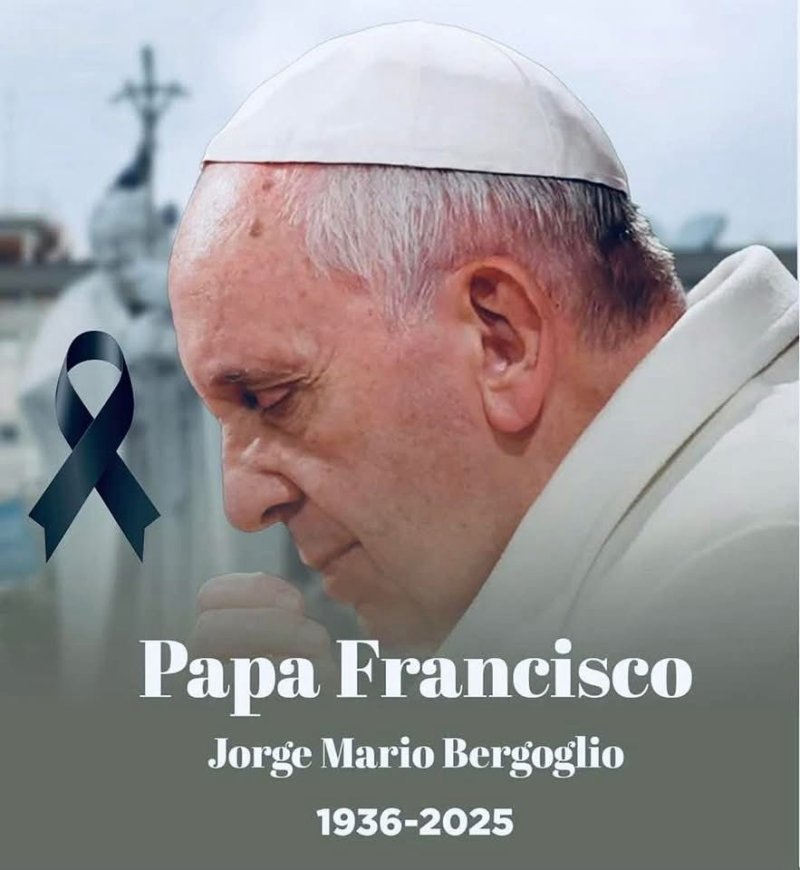 El papa Francisco murió durante las primeras horas de hoy lunes 21 de abril a los 88 años. Tras varias semanas en estado delicado, el Pontífice falleció en su residencia de la Casa Santa Marta.
