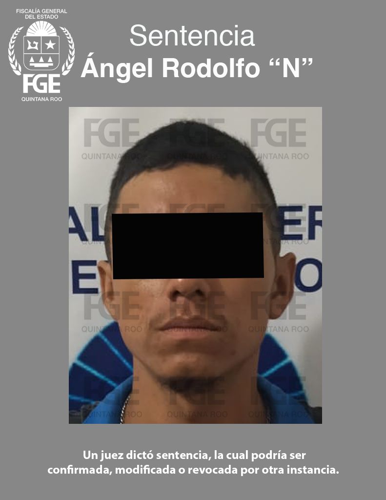 Logra FGE de Quintana Roo sentencia de 13 años y nueve meses de prisión para una persona por homicidio en grado de tentativa en Othón P. Blanco