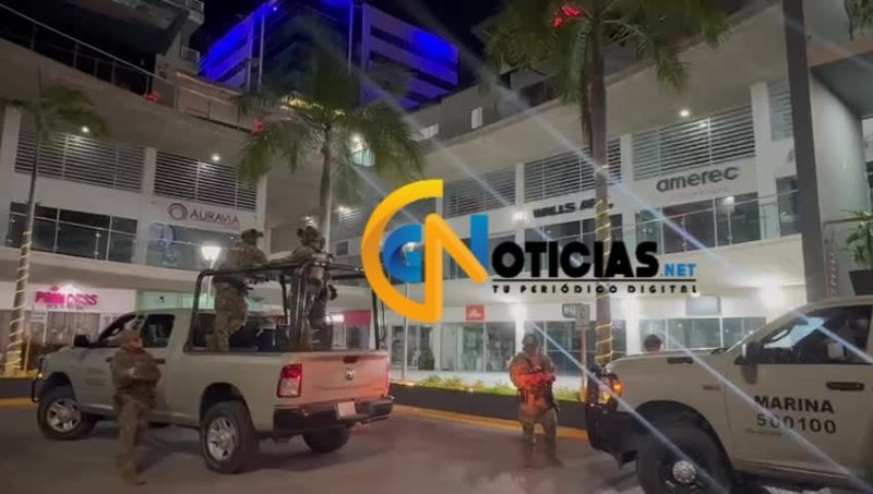Una intensa movilización de agentes de federales para el cateo de un bar ubicado en Plaza Solare