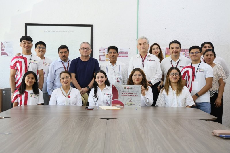 Avala SABGOB compromiso de SESA, IFEQROO y Archivo General del Estado con la Excelencia en el Servicio
