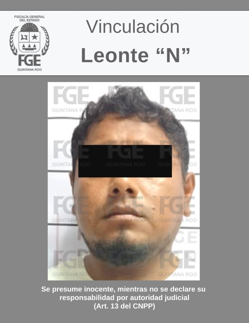 Obtiene FGE vinculación a proceso para tres sujetos por violencia familiar en Playa del Carmen