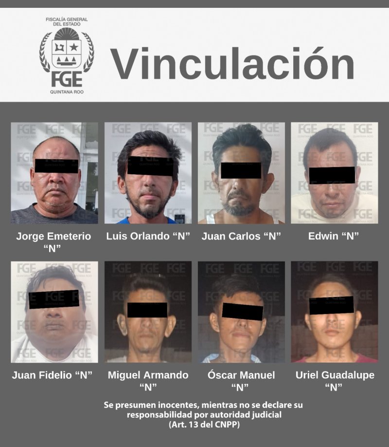 Refuerza FGE de Quintana Roo combate al narcomenudeo con la vinculación a proceso de 16 personas en Benito Juárez