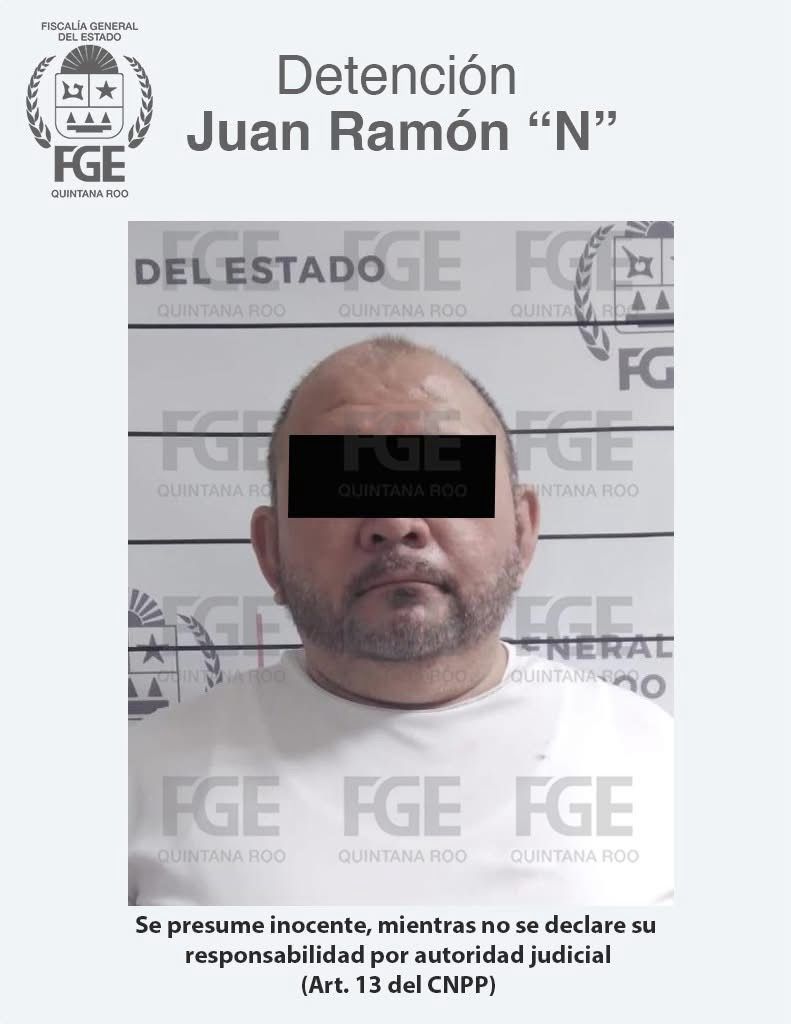 Detienen a dos de los implicados en la ejecución del empresario cancunense Tomás Suaste y uno de los escoltas, el “Peluche”