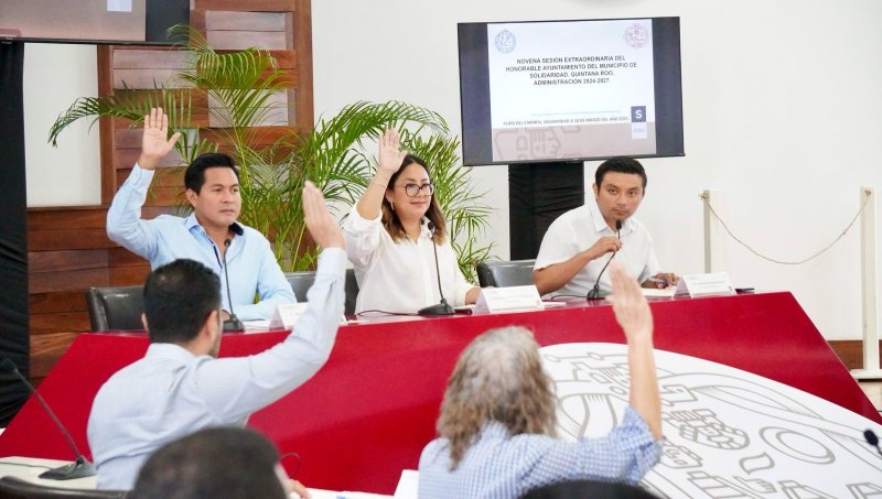 Aprueba Cabildo minuta proyecto de decreto enviado por la XVIII Legislatura por el sí a Playa del Carmen