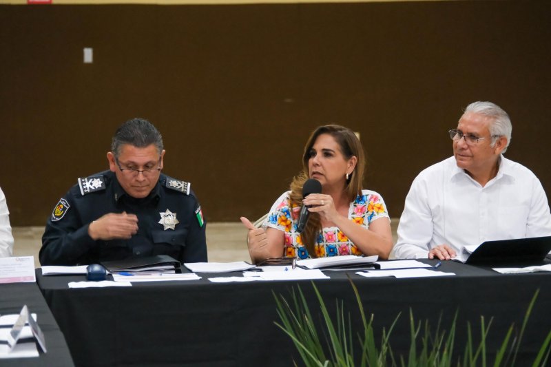 Preside Mara Lezama Primera Sesión Ordinaria 2025 del Fideicomiso para el Fortalecimiento de la Seguridad en el Estado