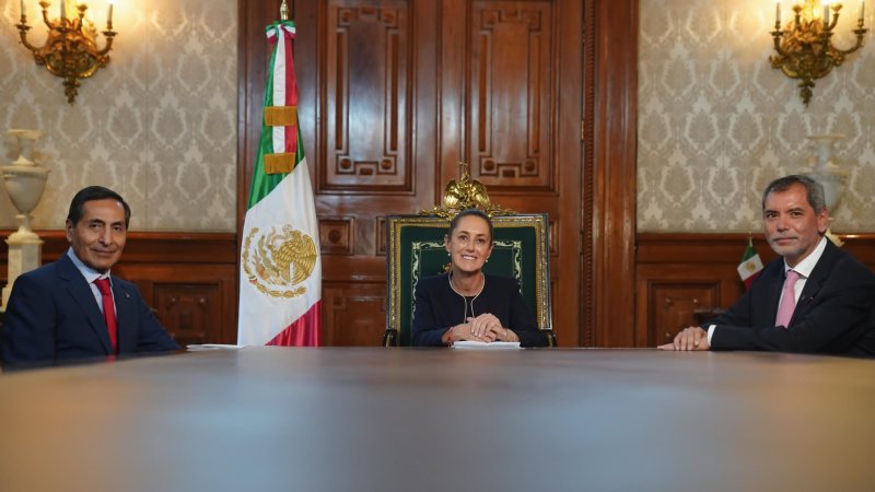 PRESIDENTA CLAUDIA SHEINBAUM NOMBRA A ROGELIO RAMÍREZ DE LA O COMO ASESOR ECONÓMICO PARA ASUNTOS INTERNACIONALES; EDGAR AMADOR ZAMORA NUEVO TITULAR DE LA SHCP
