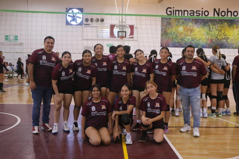 Cierran con éxito las Ligas Estatales de la Transformación en las disciplinas de basquetbol y voleibol