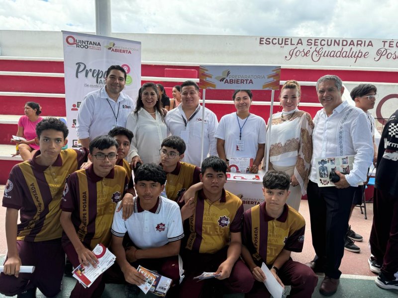 Inauguró SEQ la Feria Oferta Educativa Media Superior 2025, en la que se espera una participación de 29 mil 638 estudiantes de tercer grado de secundaria
