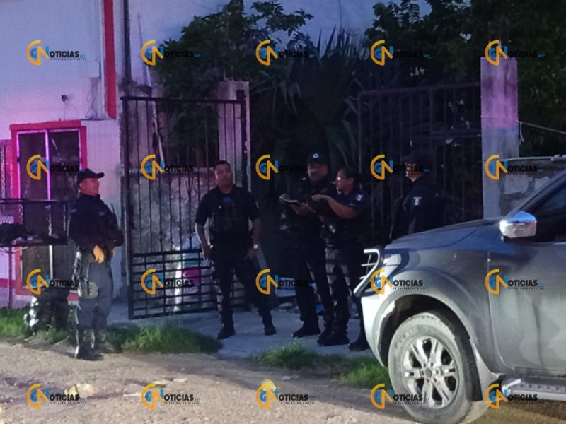 La tarde de este sábado se registró una intensa movilización policiaca en la Región 245 de Cancún