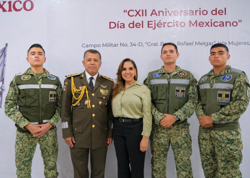La historia de nuestro Ejército es la historia de la justicia sobre la opresión, de la verdad sobre la mentira, de la patria sobre la traición: Mara Lezama