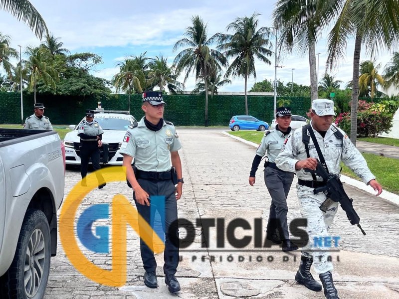 Detonaciones de arma de fuego en la Zona Hotelera de Cancún desata intensa movilización policial