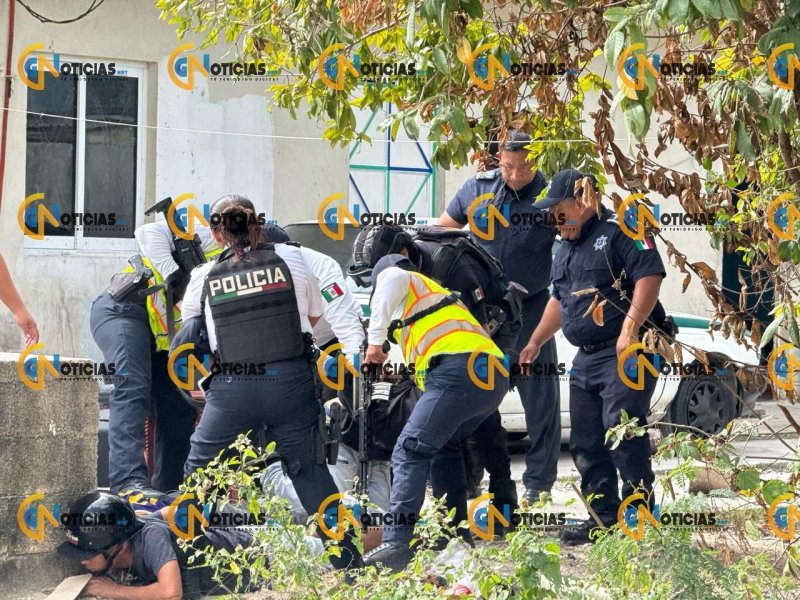 Después del ataque armado en la zona continental de Isla Mujeres la policía logró asegurar a dos sospechosos que pudieran estar relacionados con los hechos.