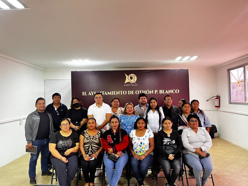 Imparte SESESC cursos de prevención del delito a trabajadores del Ayuntamiento de Othón P. Blanco