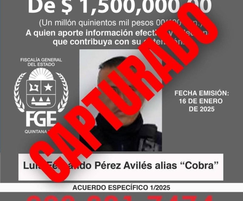 Golpe a la Policía de Tulum: Detienen al Director Operativo y a Dos Agentes por Vínculos con Desapariciones