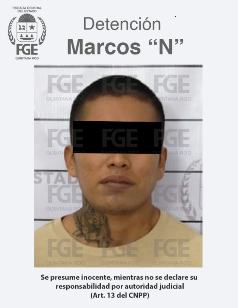 Captura FGE Quintana Roo a dos personas relacionadas con un doble homicidio en Othón P. Blanco