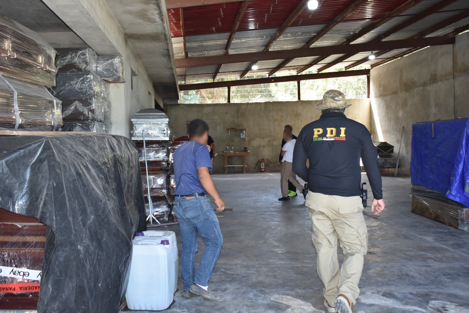 FGE de Quintana Roo y SSC catean crematorio en Othón P. Blanco relacionado con delitos de desaparición cometida por particulares