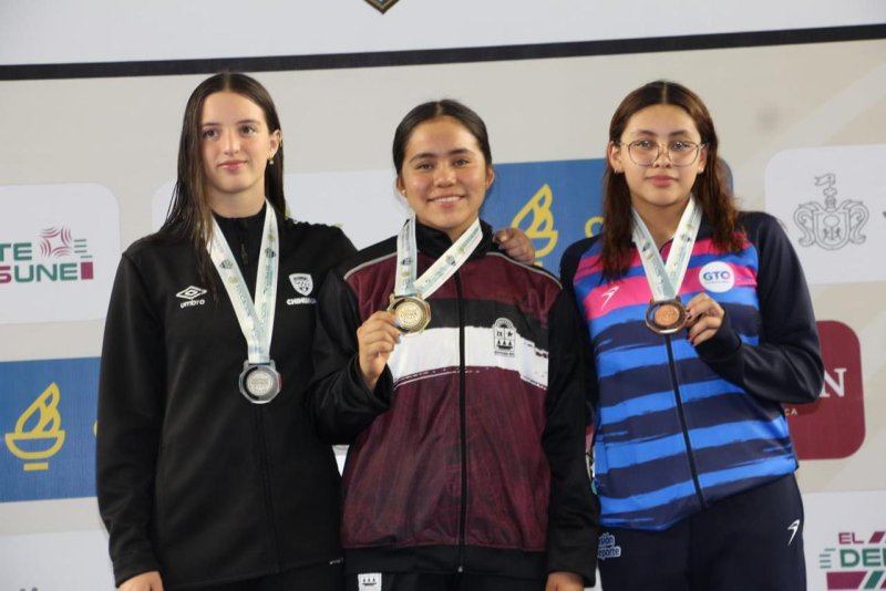 Continúa la cosecha de medallas para Quintana Roo en la disciplina de natación de los Nacionales CONADE 2024