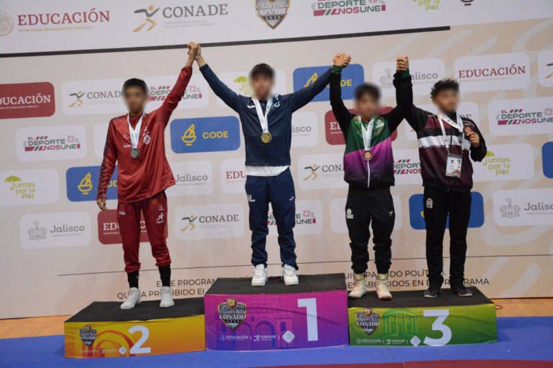 Con dos bronces arranca participación Luchas Asociadas de Quintana Roo en los Nacionales CONADE 2024