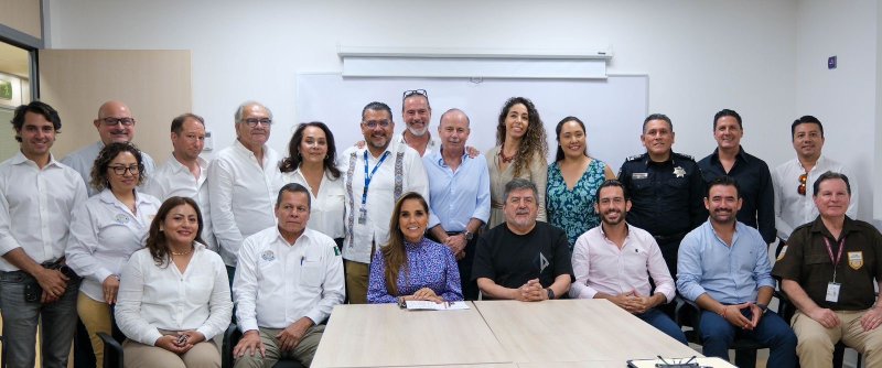 Autoridades recorren y supervisan el Aeropuerto Internacional de Cancún para eficientar su operación en este destino de preferencia mundial