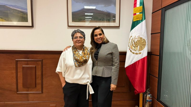 Mara Lezama se reúne con el Presidente López Obrador para concretar la emisión del Decreto de Zona Libre de Chetumal.