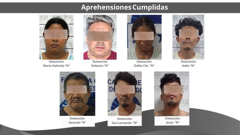 FGE Quintana Roo abre mil 30 carpetas de investigación y logra 41 vinculaciones a proceso, además de obtener 8 sentencias del 8 al 14 de abril