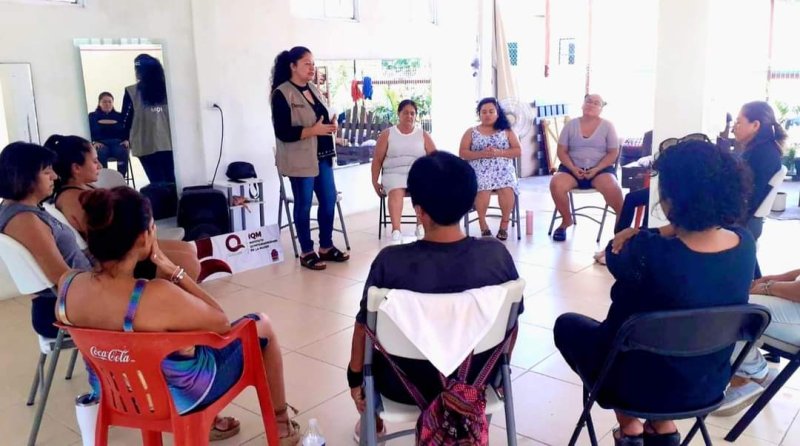 IQM acerca servicios de atención a mujeres en regiones con mayor índice de violencia en Cancún