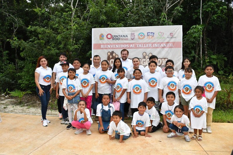 La Fundación de Parques y Museos llevó a cabo el Festival Infantil “¿Qué Hongo con los Hongos y Algas de Cozumel?”