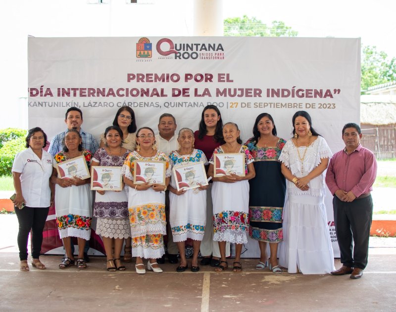 INMAYA reconoce a mujeres indígenas destacadas por labor social, educativa e igualdad de género.