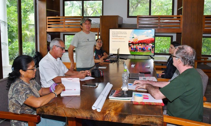 La Fundación de Parques y Museos de Cozumel fue sede del primer Taller Presencial del Grupo para la Conservación de las Aves Costeras de la Península de Yucatán