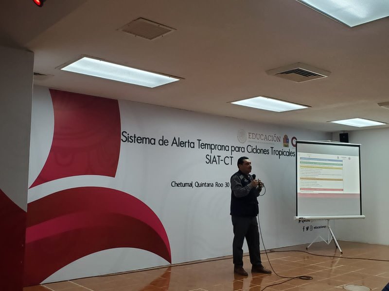 Coeproc capacita a las y los servidores públicos para atender eventualidades por fenómenos hidrometeorológicos