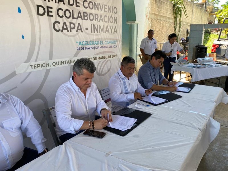 CAPA e INMAYA suman esfuerzos para fortalecer la difusión de la Cultura Hídrica en lengua maya