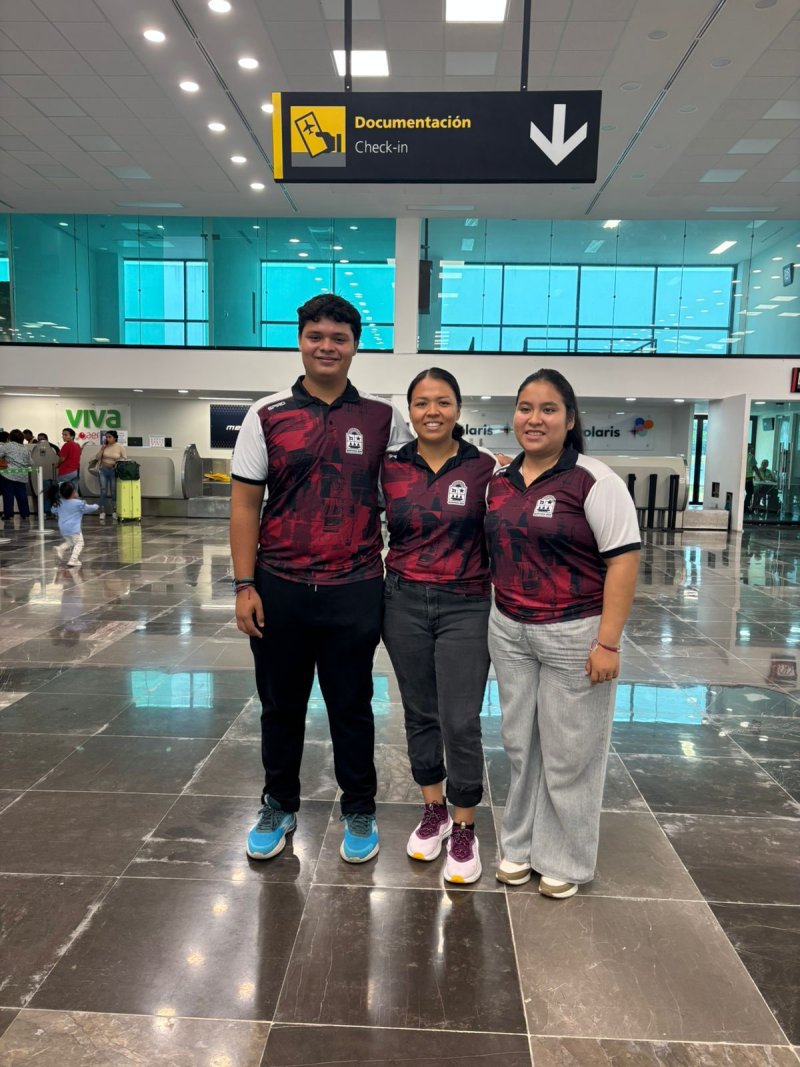 Reportan atletas quintanarroenses con la Selección Mexicana para competir en el Campeonato Mundial Juvenil de Tiro con Arco