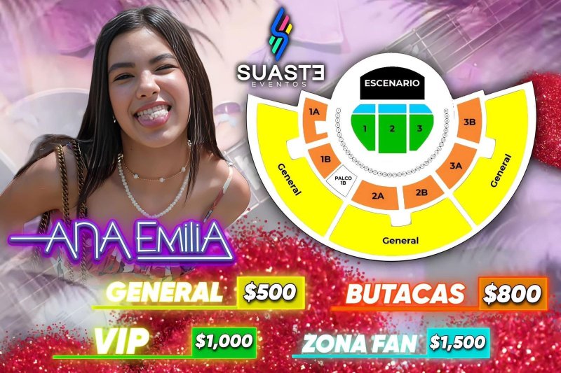 😉#Emiliatubers la fecha 🗓️ se acerca 😱 el gran concierto de 📲 TV Ana Emilia va estar 🔹 Es- pec- ta- cu- lar🔹 vamos a bailar, cantar, ponernos cool, alegres y positivos .