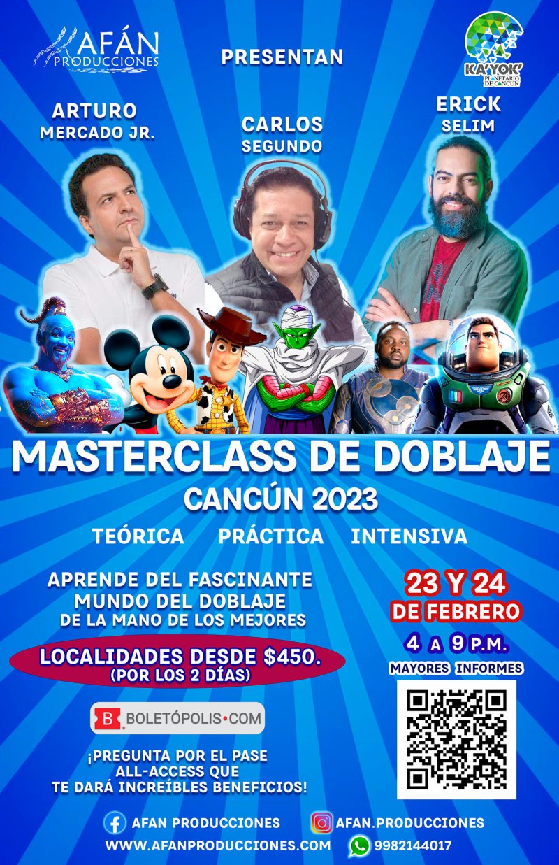 ¿Aún no tienes tu pase 𝗔𝗹𝗹 𝗔𝗰𝗰𝗲𝘀𝘀? Adquiérelo ya y disfruta de grandes beneficios dentro de 𝗟𝗔 𝗠𝗔𝗦𝗧𝗘𝗥𝗖𝗟𝗔𝗦𝗦 𝗗𝗘 𝗗𝗢𝗕𝗟𝗔𝗝𝗘 𝟮𝟬𝟮𝟯