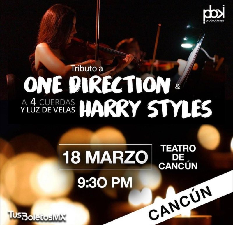¡ONE DIRECTION Y HARRY STYLES A 4 CUERDAS Y LUZ DE VELAS!🎤✨🕯️