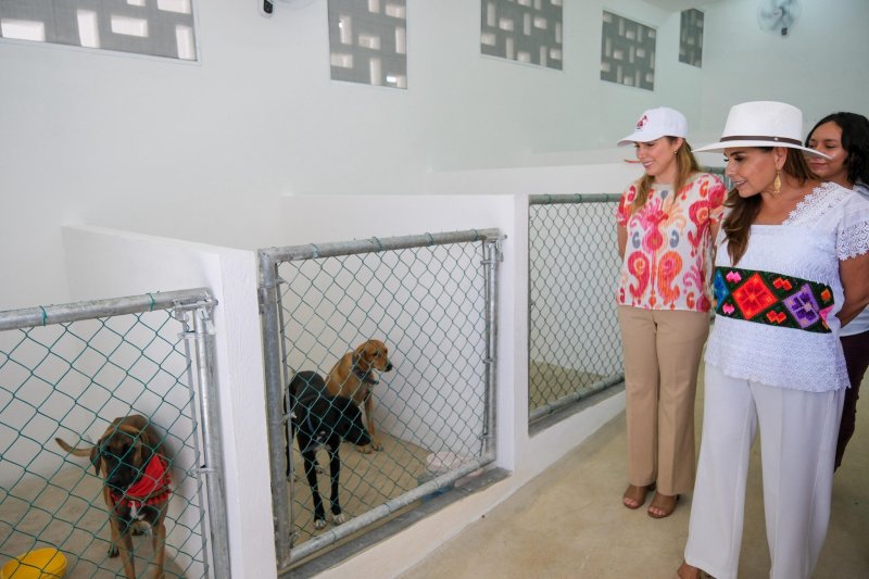Inauguran Mara Lezama y Atenea Gómez, primer Centro de Bienestar y Control Animal en Isla Mujeres