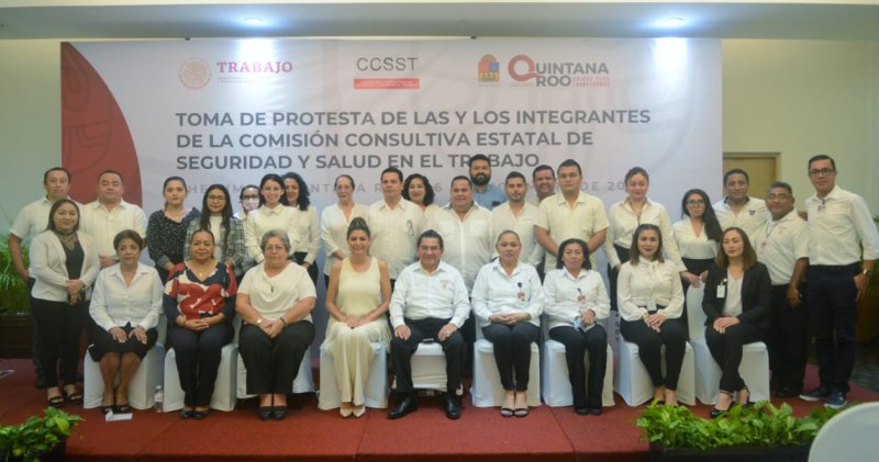 Toman protesta los nuevos integrantes de la Comisión Consultiva de Seguridad y Salud en los Centros de Trabajo