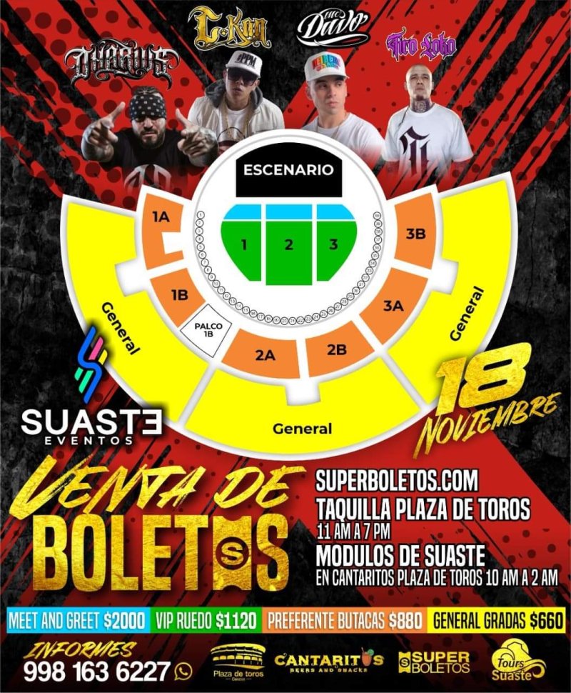Va estar perro 🤘 el mejor concierto del clan, juntos por primera vez en un solo escenario<br>《 MC DAVO 《 DHARIUS 《 Ckan 《 TIRO LOKO
