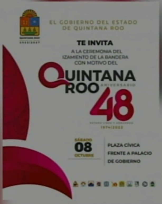 #EnVivo | Ceremonia de Izamiento de nuestra bandera. XLVIII Aniversario de #QuintanaRoo. #UnidosParaTransformar