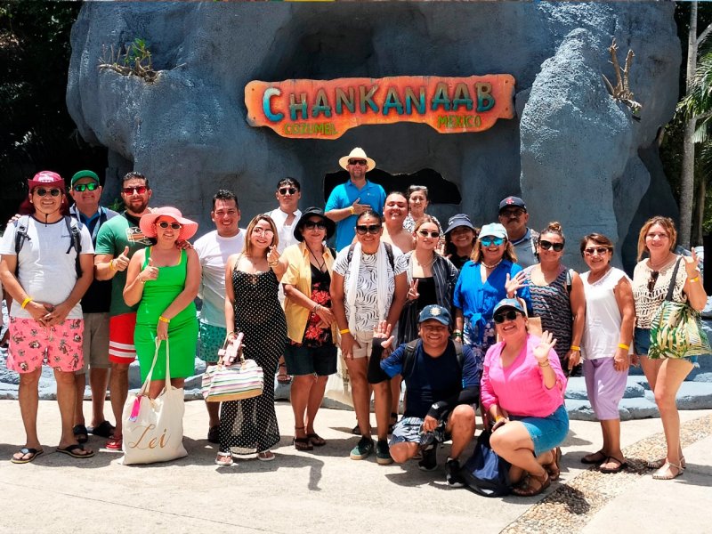 Impulsa FPMC la promoción turística de Cozumel a través de fam trip con agentes de viajes de Campeche y Yucatán