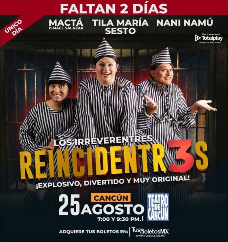 Tila Maria Sesto (Nani Namu ) Ismael salazar (Macta) 🤣 juntos en esta bonita obra de #Teatro Reincidentr3️⃣s