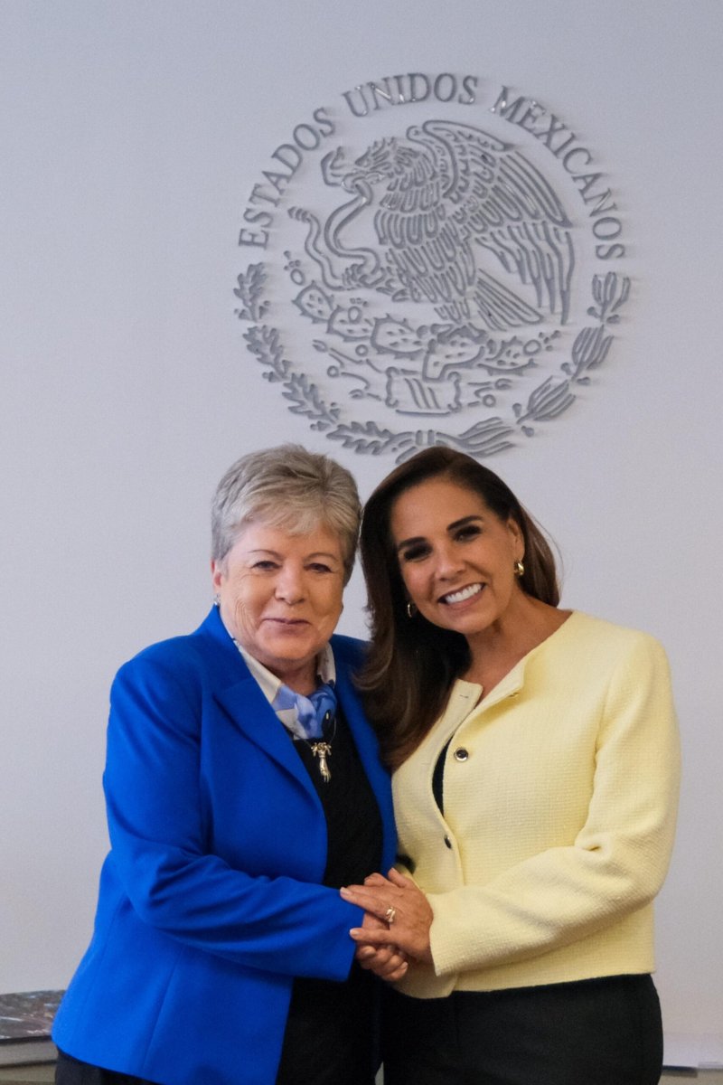 Mara Lezama y Alicia Bárcena revisan proyectos prioritarios para consolidar el bienestar y desarrollo de Quintana Roo