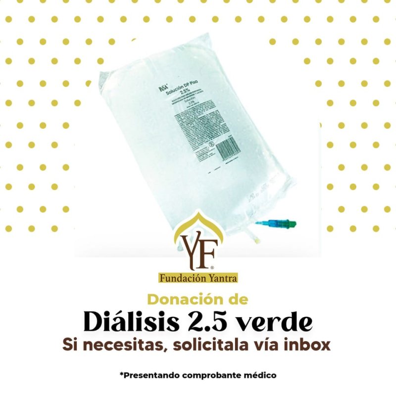 𝘾𝙤𝙣 𝙢𝙪𝙘𝙝𝙤 𝙘𝙖𝙧𝙞ñ𝙤 𝙡𝙖 𝙛𝙖𝙢𝙞𝙡𝙞𝙖 𝙙𝙚 𝙁𝙪𝙣𝙙𝙖𝙘𝙞ó𝙣 𝙔𝙖𝙣𝙩𝙧𝙖 𝙙𝙤𝙣𝙖 𝙙𝙞á𝙡𝙞𝙨𝙞𝙨 𝙙𝙚 2.5 “𝙫𝙚𝙧𝙙𝙚”