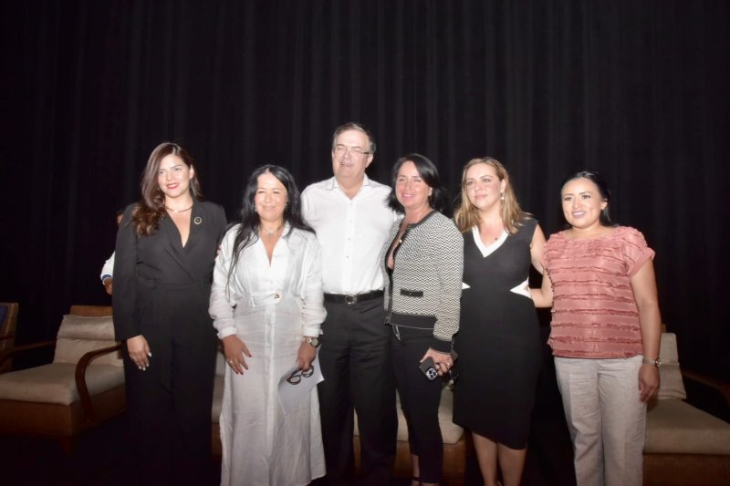 Conferencia “Mujeres, empoderamiento económico y la política exterior feminista”, a cargo del Canciller Marcelo Ebrard Casaubon, secretario de Relaciones Exteriores de México.