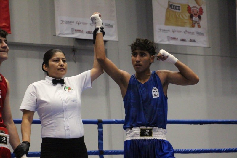 Avanzan peleadores quintanarroenses a la fase de semifinales de la disciplina de boxeo en la Olimpiada Nacional CONADE 2025